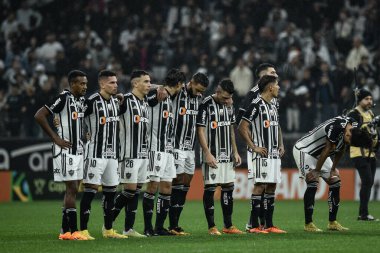 Copa do Brasil - Corinthians vs Atletico MG. 31 Mayıs 2023, Sao Paulo, Brezilya: Corinthians ve Atletico-MG arasındaki futbol maçı, Itaquera 'daki Neo Quimica Arena' da düzenlenen Copa do Brasil 2023 (Brezilya Kupası) ikinci turu için geçerlidir.