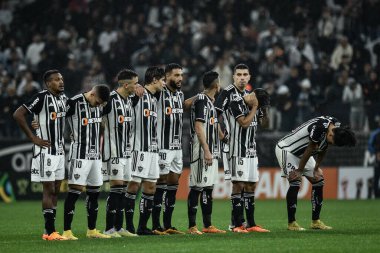Copa do Brasil - Corinthians vs Atletico MG. 31 Mayıs 2023, Sao Paulo, Brezilya: Corinthians ve Atletico-MG arasındaki futbol maçı, Itaquera 'daki Neo Quimica Arena' da düzenlenen Copa do Brasil 2023 (Brezilya Kupası) ikinci turu için geçerlidir.