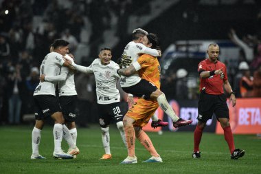 Copa do Brasil - Corinthians vs Atletico MG. 31 Mayıs 2023, Sao Paulo, Brezilya: Corinthians ve Atletico-MG arasındaki futbol maçı, Itaquera 'daki Neo Quimica Arena' da düzenlenen Copa do Brasil 2023 (Brezilya Kupası) ikinci turu için geçerlidir.
