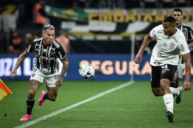 Copa do Brasil - Corinthians vs Atletico MG. 31 Mayıs 2023, Sao Paulo, Brezilya: Corinthians ve Atletico-MG arasındaki futbol maçı, Itaquera 'daki Neo Quimica Arena' da düzenlenen Copa do Brasil 2023 (Brezilya Kupası) ikinci turu için geçerlidir.