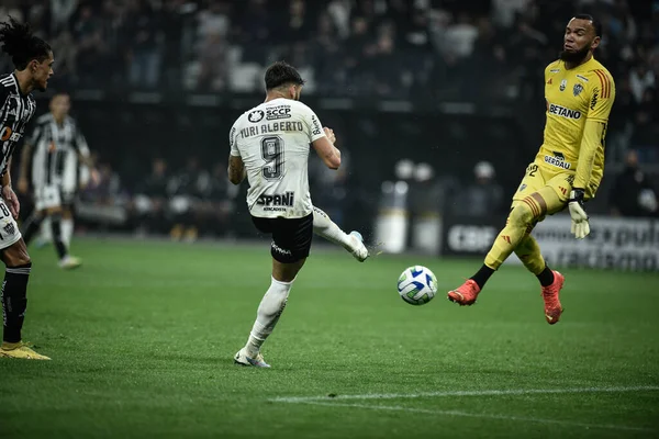 Copa do Brasil - Corinthians vs Atletico MG. 31 Mayıs 2023, Sao Paulo, Brezilya: Corinthians ve Atletico-MG arasındaki futbol maçı, Itaquera 'daki Neo Quimica Arena' da düzenlenen Copa do Brasil 2023 (Brezilya Kupası) ikinci turu için geçerlidir.