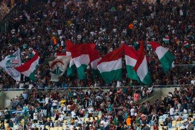 (SPO) Copa do Brasil: Flamengo Fluminense 'e karşı. 1 Haziran 2023, Rio de Janeiro, Brezilya: 2023 Copa do Brasil (Brezilya Kupası) maçının 16. turu için Flamengo ile Fluminense arasında oynanan futbol maçı, Mario Filho Stadyumu 'nda (Maracana) oynandı.