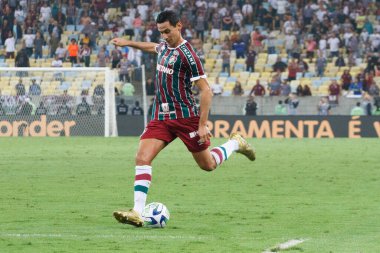 (SPO) Copa do Brasil: Flamengo Fluminense 'e karşı. 1 Haziran 2023, Rio de Janeiro, Brezilya: 2023 Copa do Brasil (Brezilya Kupası) maçının 16. turu için Flamengo ile Fluminense arasında oynanan futbol maçı, Mario Filho Stadyumu 'nda (Maracana) oynandı.