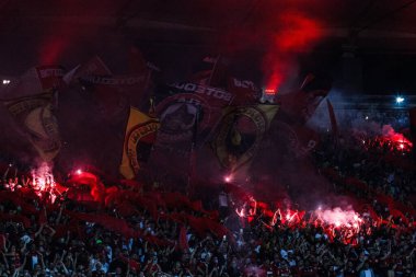 (SPO) Copa do Brasil: Flamengo Fluminense 'e karşı. 1 Haziran 2023, Rio de Janeiro, Brezilya: 2023 Copa do Brasil (Brezilya Kupası) maçının 16. turu için Flamengo ile Fluminense arasında oynanan futbol maçı, Mario Filho Stadyumu 'nda (Maracana) oynandı.