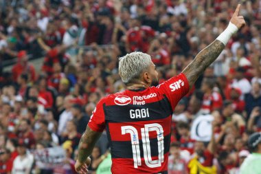 (SPO) Copa do Brasil: Flamengo Fluminense 'e karşı. 1 Haziran 2023, Rio de Janeiro, Brezilya: 2023 Copa do Brasil (Brezilya Kupası) maçının 16. turu için Flamengo ile Fluminense arasında oynanan futbol maçı, Mario Filho Stadyumu 'nda (Maracana) oynandı.