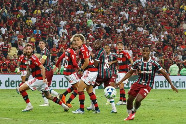 Spo Copa Brasil Flamengo Fluminense June 2023 Rio Janeiro Brazil — Stock Photo, Image