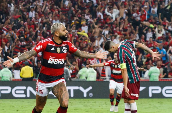 Spo ブラジル Flamengo対Fluminense 2023年6月1日ブラジル リオデジャネイロ フラメンゴとフルミネンセのサッカー試合 2023年コパ ブラジル ブラジル カップ — ストック写真