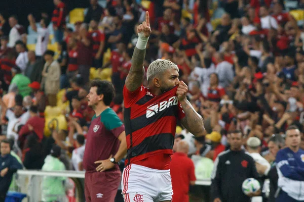 2016 Copa Brasil Flamengo Fluminense 2023 브라질 리우데자네이루 Flamengo Fuminense — 스톡 사진