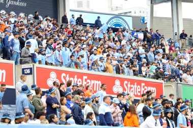 2023 MLS Normal Sezonu: New York City FC, New England Revolution 'a karşı. 3 Haziran 2023, New York, ABD: New York City FC ile New England Revolution arasındaki maç, Major League Soccer (MLS) Doğu Konferansı için geçerlidir.