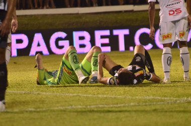 Campeonato Brasileiro maçı ABC de Natal vs Novo Horizontino arasında. 3 Haziran 2023. Natal, Rio Grande do Norte, Brezilya: ABC de Natal ile Novo Horizontino arasındaki maç, B serisi Brezilya Şampiyonası 'nın 10.