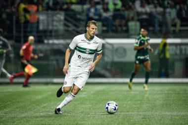 Brezilya Futbol Şampiyonası: Palmeiras Coritiba 'ya karşı. 4 Haziran 2023, Sao Paulo, Brezilya: Rony, Palmeiras ve Coritiba arasında oynanan ve 2023 Brezilya Futbol Şampiyonası 'nın 9. turu için geçerli olan maçta ikinci golünü attı.