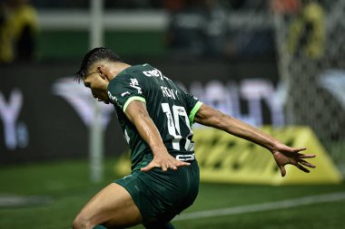 Brezilya Futbol Şampiyonası: Palmeiras Coritiba 'ya karşı. 4 Haziran 2023, Sao Paulo, Brezilya: Rony, Palmeiras ve Coritiba arasında oynanan ve 2023 Brezilya Futbol Şampiyonası 'nın 9. turu için geçerli olan maçta ikinci golünü attı.