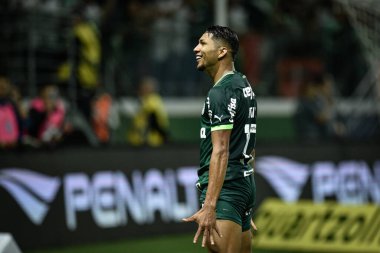 Brezilya Futbol Şampiyonası: Palmeiras Coritiba 'ya karşı. 4 Haziran 2023, Sao Paulo, Brezilya: Rony, Palmeiras ve Coritiba arasında oynanan ve 2023 Brezilya Futbol Şampiyonası 'nın 9. turu için geçerli olan maçta ikinci golünü attı.