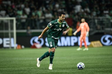Brezilya Futbol Şampiyonası: Palmeiras Coritiba 'ya karşı. 4 Haziran 2023, Sao Paulo, Brezilya: Rony, Palmeiras ve Coritiba arasında oynanan ve 2023 Brezilya Futbol Şampiyonası 'nın 9. turu için geçerli olan maçta ikinci golünü attı.