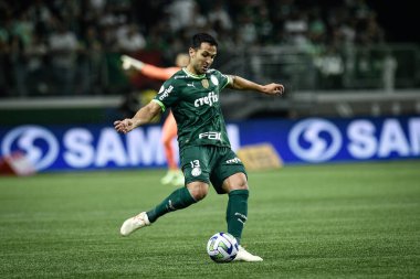 Brezilya Futbol Şampiyonası: Palmeiras Coritiba 'ya karşı. 4 Haziran 2023, Sao Paulo, Brezilya: Rony, Palmeiras ve Coritiba arasında oynanan ve 2023 Brezilya Futbol Şampiyonası 'nın 9. turu için geçerli olan maçta ikinci golünü attı.