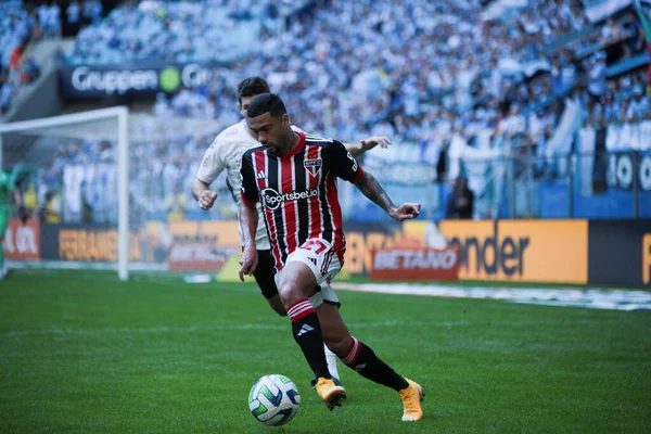 Βραζιλιάνικο Πρωτάθλημα Ποδοσφαίρου Gremio Σάο Πάολο Ιουνίου 2023 Porto Alegre — Φωτογραφία Αρχείου