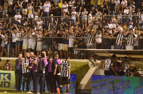 Campeonato Brasileiro Partido Entre Abc Natal Novo Horizontino Junio 2023 — Foto de Stock