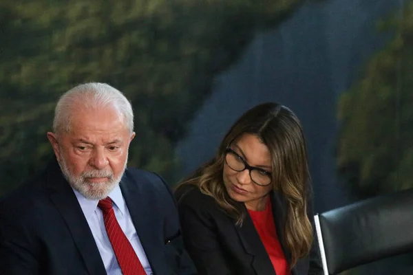Lula Světovém Dni Životního Prostředí 2023 Brazílie Federální Okres Brazílie — Stock fotografie