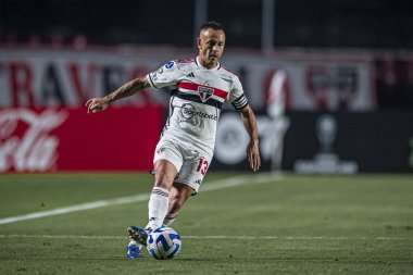 SAO PAULO (SP), 06 / 08 / 2023 - COPA SUL-AMERICANA / SAO PAULO X TOLIMA - Sao Paulo ve Tolima arasındaki maç sırasında, Cicero Pompeu de Toledo Stadyumu 'nda düzenlenen 2023 Copa Sudamericana' nın beşinci turu için geçerlidir. 