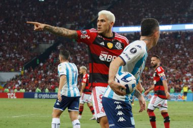 Rio de Janeiro (RJ), 06 / 08 / 2023 - LIBERTADORES / FLAMENGO / RACING / RJ - Petro do Flamengo 'ya karşı yapılan bir top atma maçında, grup aşamaları için geçerli. A grubu, Libertadores da America 2023 'ün 5. raundu Mario Filho Stadyumu' nda yapıldı. 