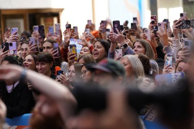 Niall Horan, Rockefeller Plaza 'daki TODAY Show' da Citi Konser Serisi 'nde sahne aldı. 2009 Haziran 2023, New York, ABD: Niall Horan, Irelandalı şarkıcı, şarkı yazarı ve müzisyen. One DIRECTION üyesi olarak ünlendi. 