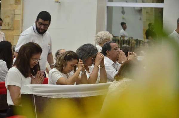 Natal Brasil 2023 Solemnidad Del Corpus Christi Parroquia Santa Rita — Foto de Stock