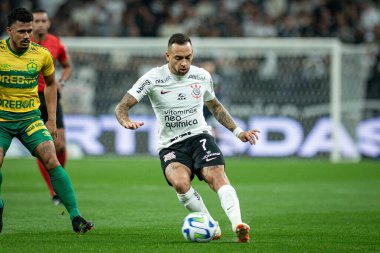 Sao Paulo (SP), Brezilya 06 / 10 / 2023 - Corinthians ve Cuiaba arasındaki maç, Itaquera 'daki Neo Quimica Arena' da düzenlenen 2023 Brezilya Şampiyonası 'nın 10.