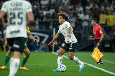 Sao Paulo (SP), Brezilya 06 / 10 / 2023 - Corinthians ve Cuiaba arasındaki maç, Itaquera 'daki Neo Quimica Arena' da düzenlenen 2023 Brezilya Şampiyonası 'nın 10.