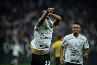 Sao Paulo (SP), Brezilya 06 / 10 / 2023 - Corinthians ve Cuiaba arasındaki maç, Itaquera 'daki Neo Quimica Arena' da düzenlenen 2023 Brezilya Şampiyonası 'nın 10.
