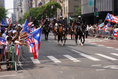 2023 Ulusal Porto Riko Günü Geçidi. 11 Haziran 2023, New York, ABD: Ulusal Porto Riko Günü geçidi ABD 'deki en büyük Porto Riko kültüründen biridir ve her yıl New York' ta düzenlenir.. 