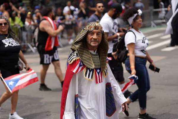 2023年プエルトリコ パレード 2023年6月11日アメリカ合衆国ニューヨーク州 ナショナル プエルトリコ パレード National Puerto Rican Day — ストック写真