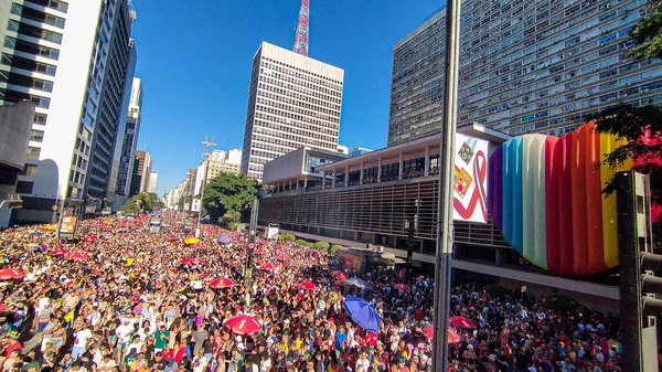 Sao Paulo 2023 Lgbtqia Parade Pride Movement 27Th Lgbtqia Pride — Stock Photo, Image