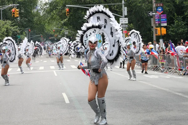 Parata Nazionale Del Giorno Portoricano Giugno 2023 New York Usa — Foto Stock