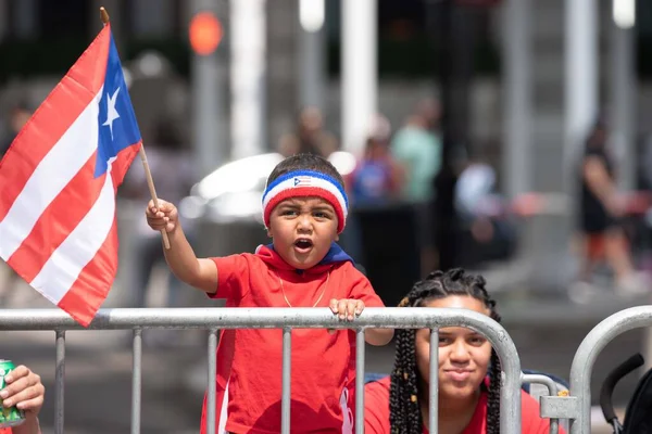 New York Puerto Rican Day Parade New York New York — Foto Stock