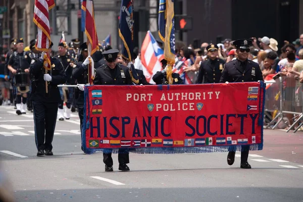 New York Puerto Ricaanse Dag Parade New York City New — Stockfoto