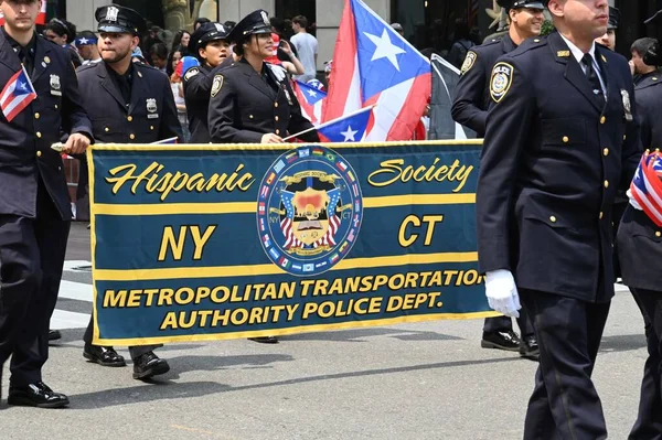 New York Puerto Rican Day Parade New York City New — Stockfoto