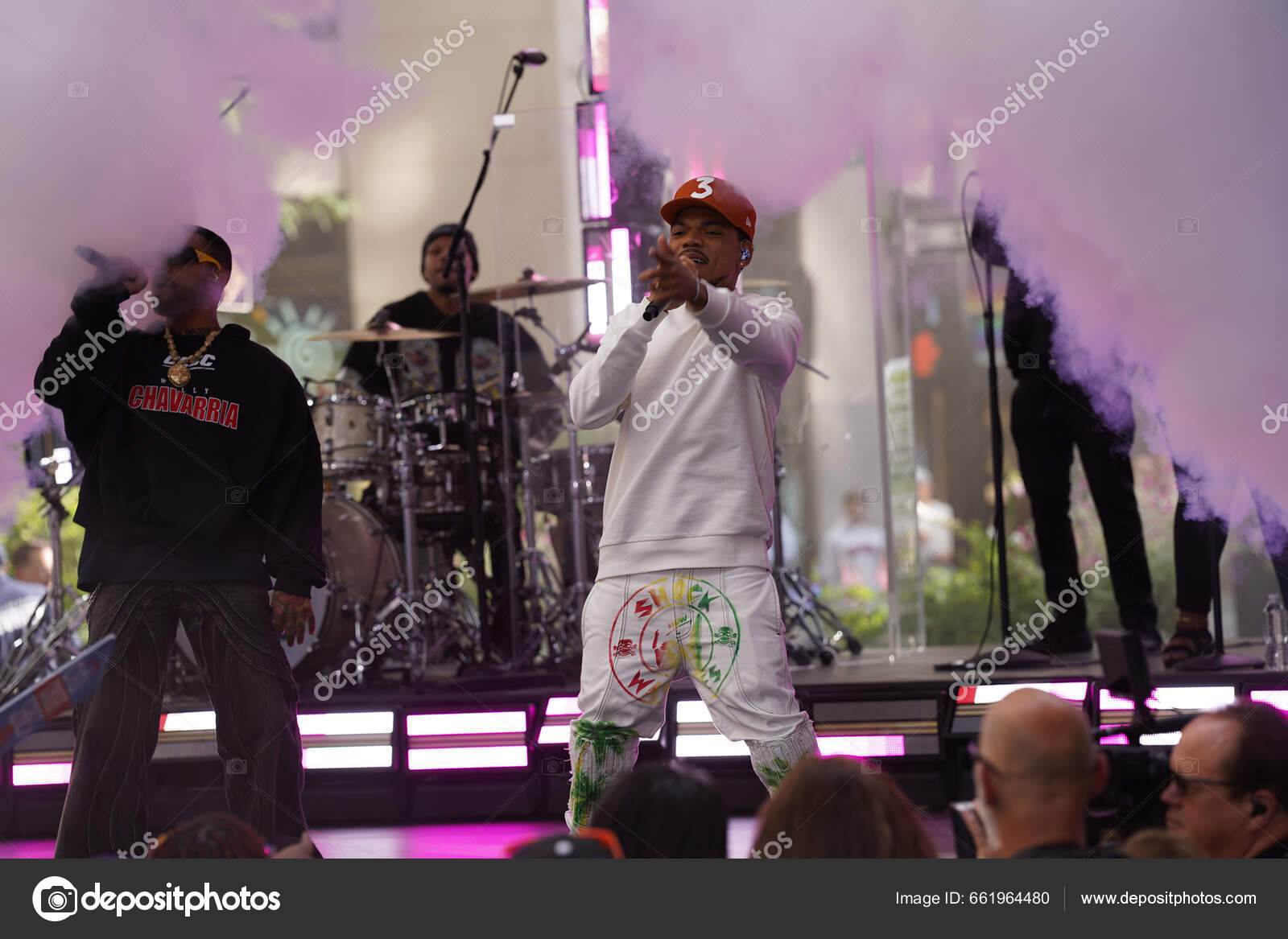 Chance Rapper Today Show Июня 2023 Года Нью Йорк Сша – Стоковое.
