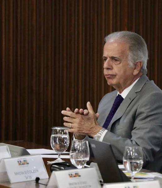 Reunión Ministerial Con Presidente Brasil Junio 2023 Brasilia Distrito Federal — Foto de Stock