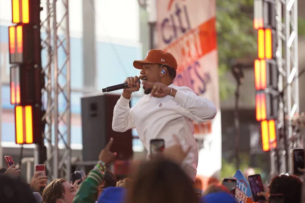Chance Rapper Today Show June 2023 New York Usa Chance — Stock Photo, Image