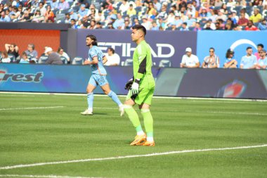 2023 MLS Normal Sezon: New York City FC, Columbus Crew 'a karşı. 17 Haziran 2023, New York, ABD: New York City FC ve Columbus Crew arasındaki futbol maçı, Major League Soccer (MLS) Doğu Konferansı için geçerli, New York Yankee Stadyumu 'nda