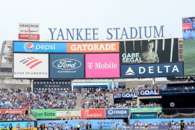 MLS Normal Sezon 2023 New York City FC, Columbus Crew 'a karşı. 17 Haziran 2023, New York, ABD: New York City FC 'den Gabriel Segal, New York City FC ile Columbus Crew arasında oynanan ve Doğu Konferansı için geçerli olan futbol maçında golünü attı ve kutladı.
