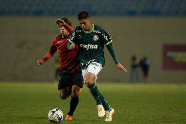 Barueri (SP), Brezilya 06 / 18 / 2023 - COPA DO BRASIL SUB-17 / PALMEIRAS X ATHLETICO-PR - Palmeiras ve Vasco arasındaki maç, Barueri kentindeki Arena Barueri kentinde düzenlenen Copa do Brasil Sub-17 2023 finalinde geçerlidir.