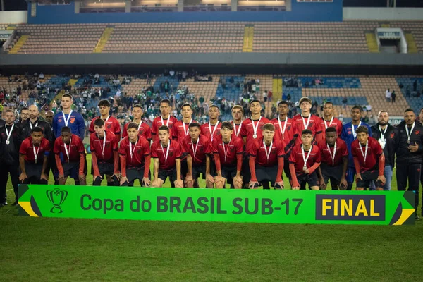 Barueri Brasil 2023 Copa Brasil Sub Palmeiras Athletico Partido Entre — Foto de Stock