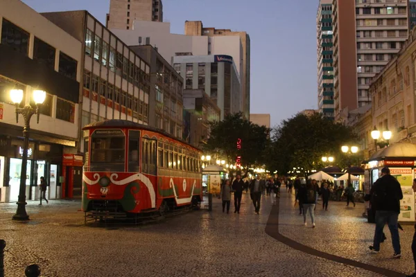Curitiba Brasilien 2023 Neuigkeiten Wochenbeginn Mit Niedrigen Temperaturen Der Hauptstadt — Stockfoto