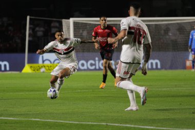 Sao Paulo (SP), Brezilya 06 / 21 / 2023 - Sao Paulo ile Athletico-PR arasındaki maç, Brezilya şampiyonasının 11. turu için geçerli, bu çarşamba gecesi, Morumbi Stadyumu 'nda (21). 