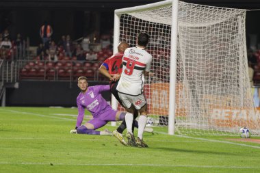 Sao Paulo (SP), Brezilya - 06 / 21 / 2023 - Lance Sao Paulo ile Athletico-PR arasında oynanan maçta, bu çarşamba, 21. Brezilya Şampiyonası 'nın 11. raundunda maç geçerli.