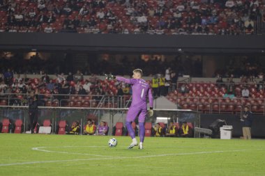 Sao Paulo (SP), Brazil- 06 / 21 / 2023 - Lance Sao Paulo ile Athletico-PR arasında oynanan maçta, bu Çarşamba, 21. 11. Raund için geçerli eşleşme