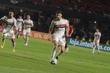 Sao Paulo (SP), Brezilya 06 / 21 / 2023 - Sao Paulo ile Athletico-PR arasındaki maç, Brezilya şampiyonasının 11. turu için geçerli, bu çarşamba gecesi, Morumbi Stadyumu 'nda (21). 