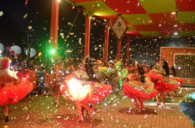 Natal (RN), Brezilya 06 / 20 / 2023 - Natal Alvaro Dias Belediye Başkanı 'nın da katılımıyla Sao Joao' nun Natal RN 'de açılışı bu Salı günü başladı ve 25 Mart Pazar gününe kadar devam edecek.. 