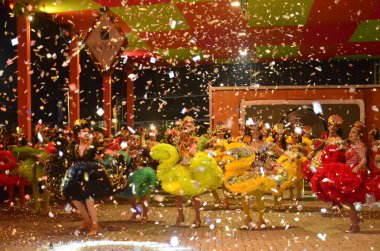 Natal (RN), Brezilya 06 / 20 / 2023 - Natal Alvaro Dias Belediye Başkanı 'nın da katılımıyla Sao Joao' nun Natal RN 'de açılışı bu Salı günü başladı ve 25 Mart Pazar gününe kadar devam edecek.. 
